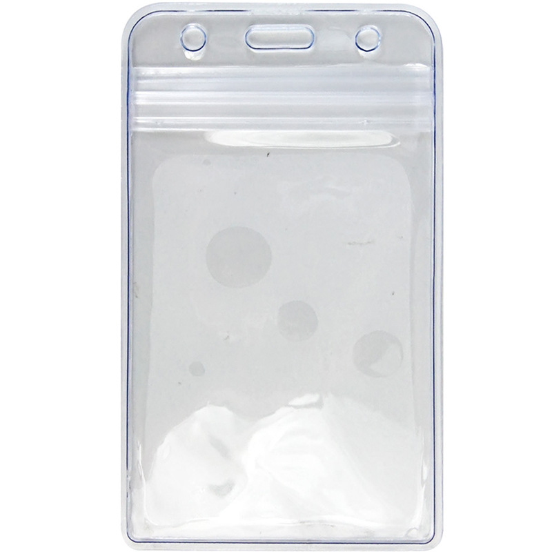 Deli 5758/5759 Tarjeta de Identificación PVC permiso de trabajo Tarjeta de trabajo conjunto Horizontal Vertical titular de la tarjeta