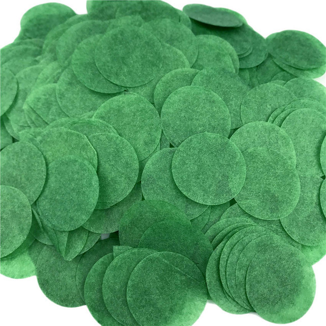 한 팩에 10 그램 다크 그린