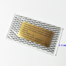 铂金钛网进口电镀钛网电极金银首饰电镀阳极板金属加工翻新工具