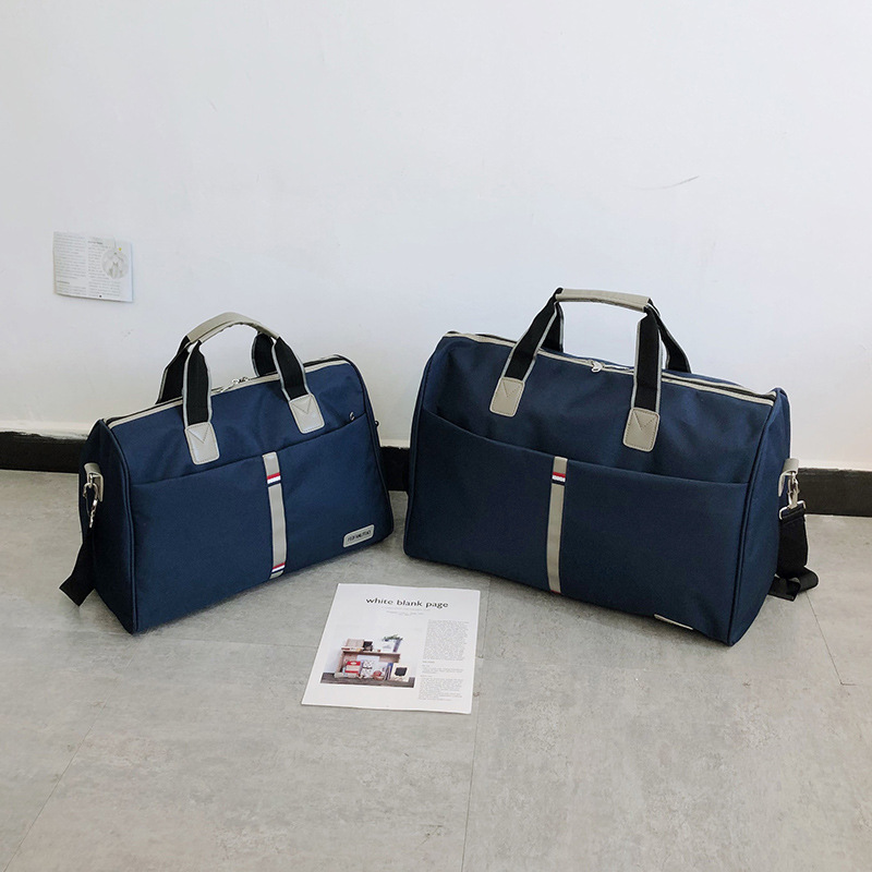 Bolso de viaje portátil europeo y americano bolso de equipaje de viaje de gran capacidad para hombres y mujeres bolso de viaje ligero de negocios bolsa de fitness