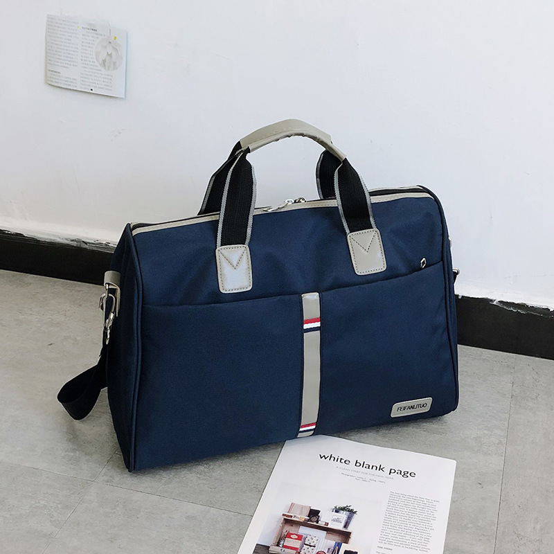 Bolso de viaje portátil europeo y americano bolso de equipaje de viaje de gran capacidad para hombres y mujeres bolso de viaje ligero de negocios bolsa de fitness