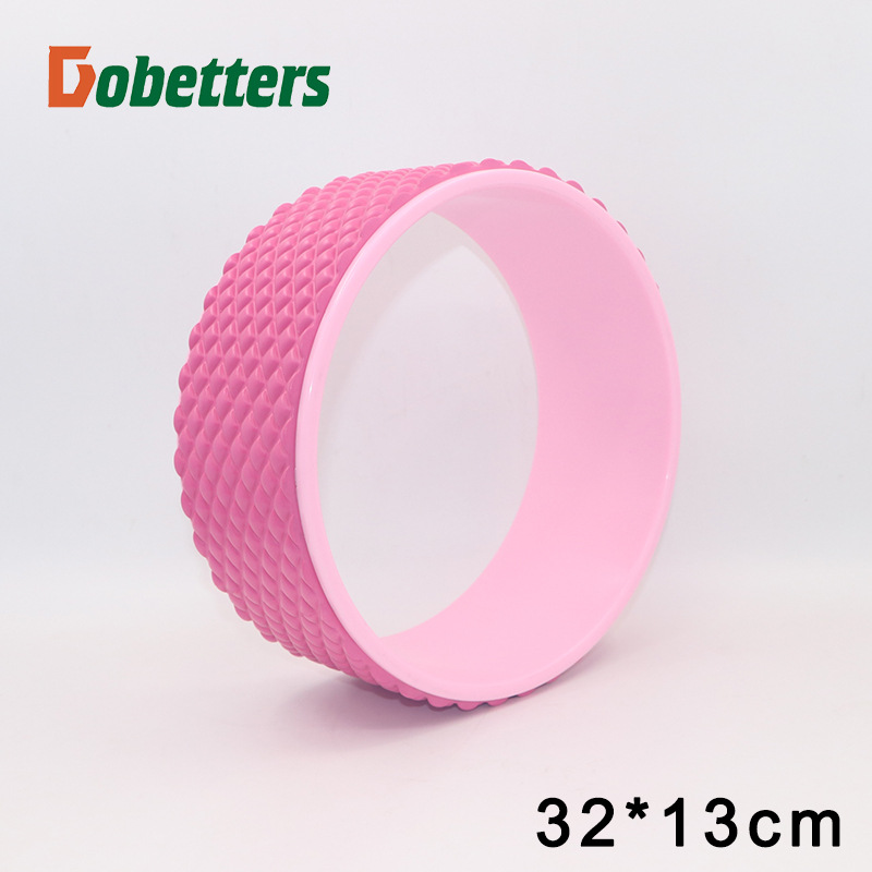 Pink-Baojiao Yoga Wheel