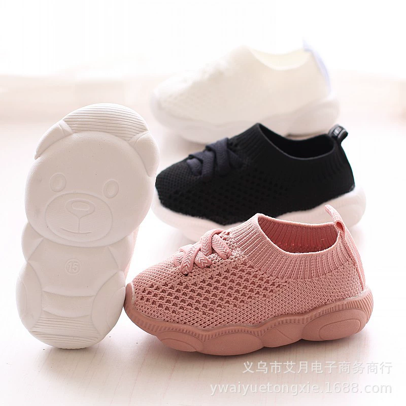 Летняя От 1 до 2 лет 0 мальчики детская обувь для малышей Девочки Детская обувь с мягкой подошвой детская дышащая сетчатая обувь