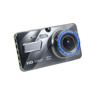 高清4.0寸双镜头倒车影像1080P行车记录仪A10 A2 V2双录跨境双路