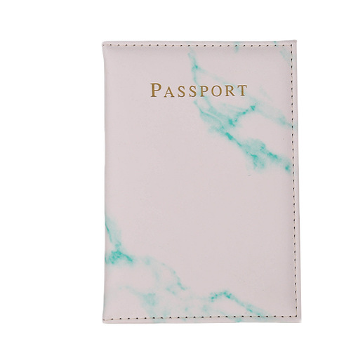 Fashionable Marble Texture Passport Holder PU Passport Case in Multiple Colors, Manufacturer for Sale