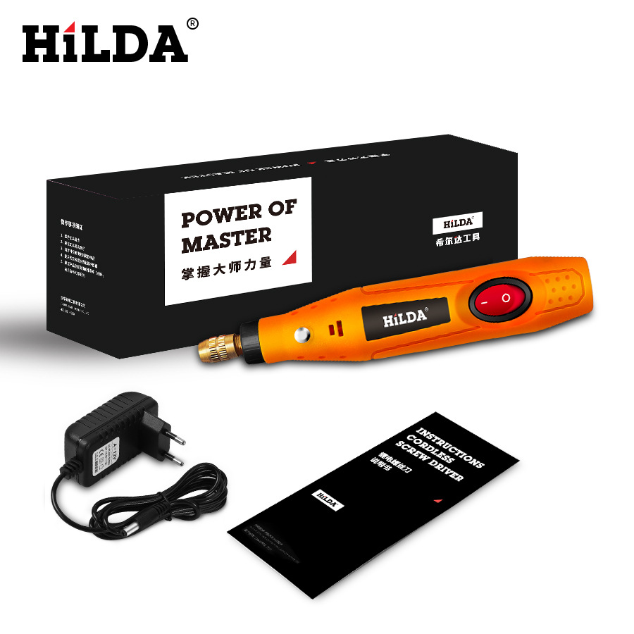 Hilda amoladora eléctrica para el hogar pequeña máquina de pulir de Mano Eléctrica Jade pulido grabado pluma herramienta talla de madera en stock