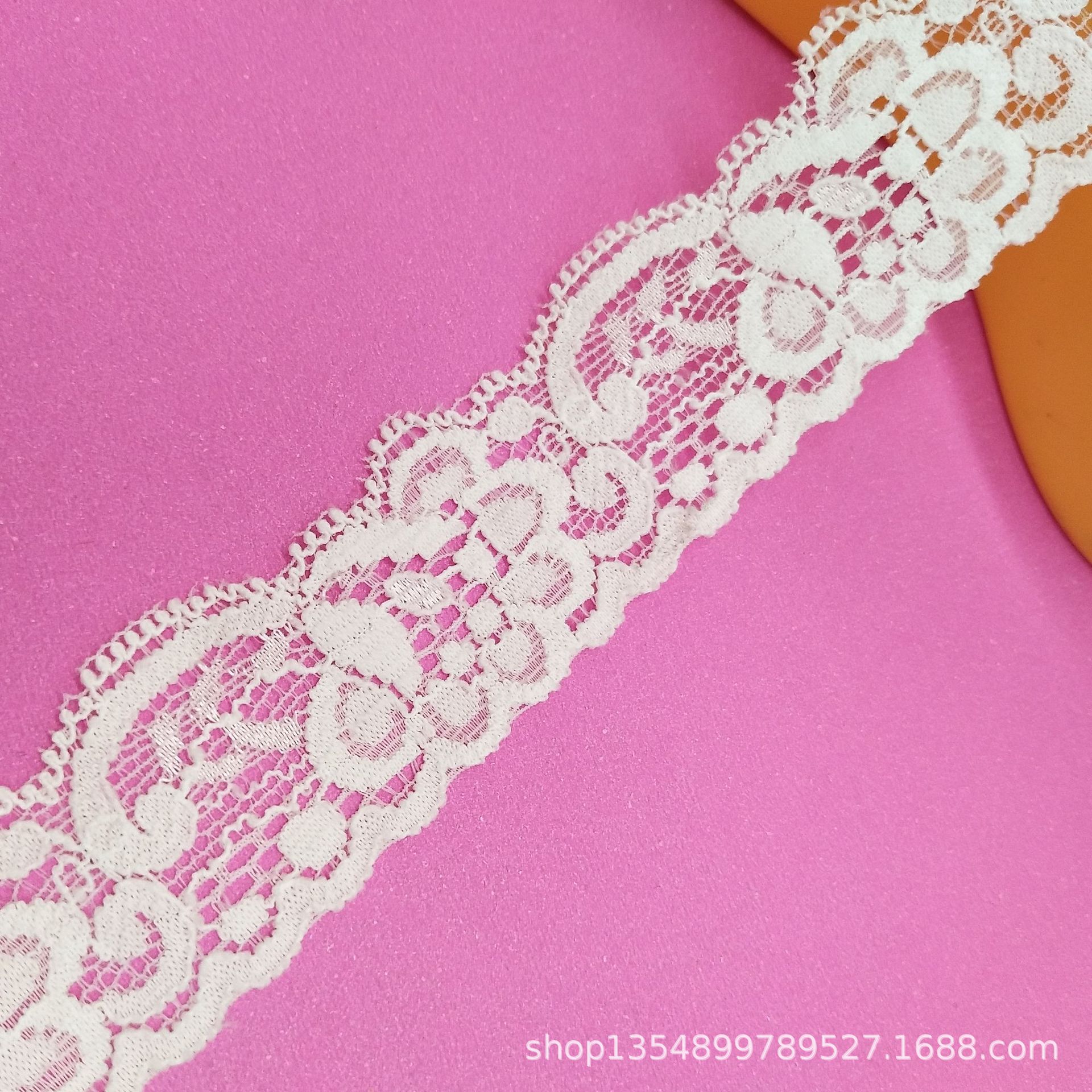 厂家直销现货批发3.2cm弹力蕾丝花边各种内衣童装内衣花边