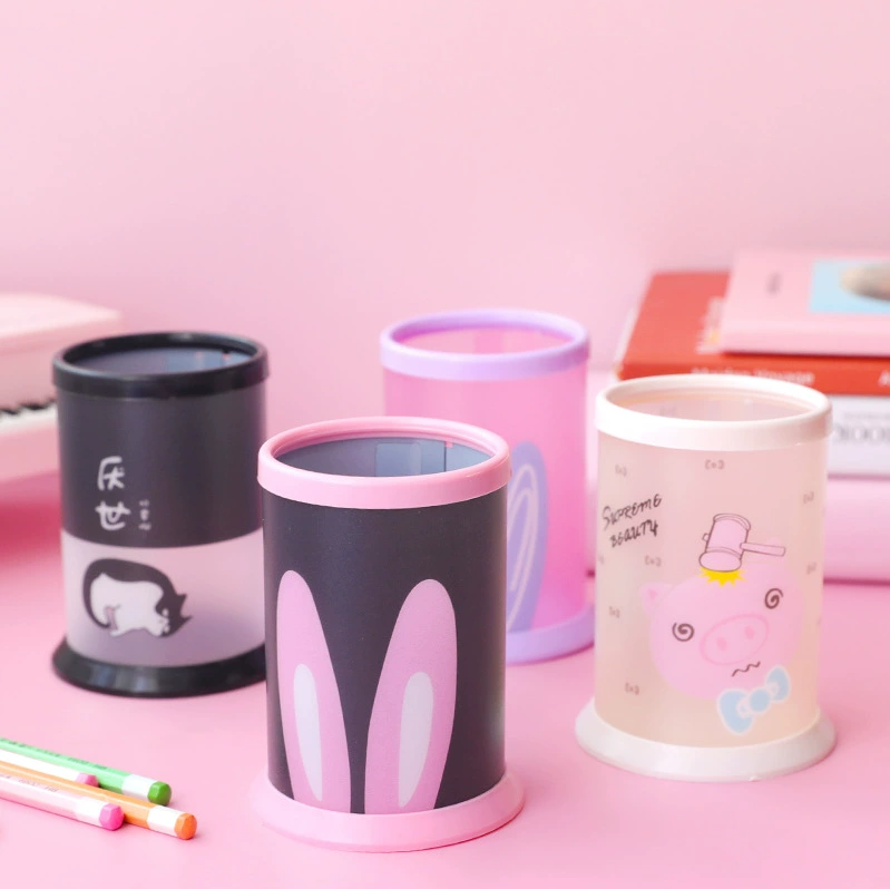 Складной держатель для ручек Южная Корея Креативный держатель для канцелярских принадлежностей Маленький Свежий Простой ящик для хранения в японском стиле Многофункциональный Настольный держатель для ручек