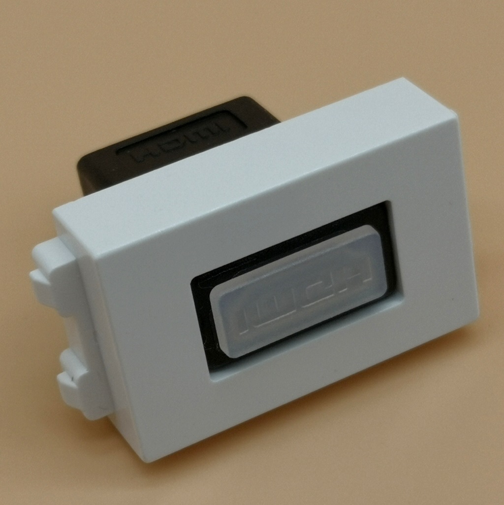 128HDMI弯头高清插座直头高清插座双头高清插座HDMI插座