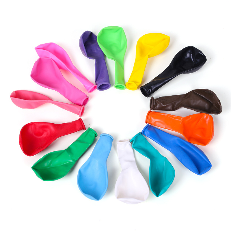 10-pulgadas engrosada 1,8G mate globo de látex evento de boda fiesta de cumpleaños decoración globo fábrica al por mayor