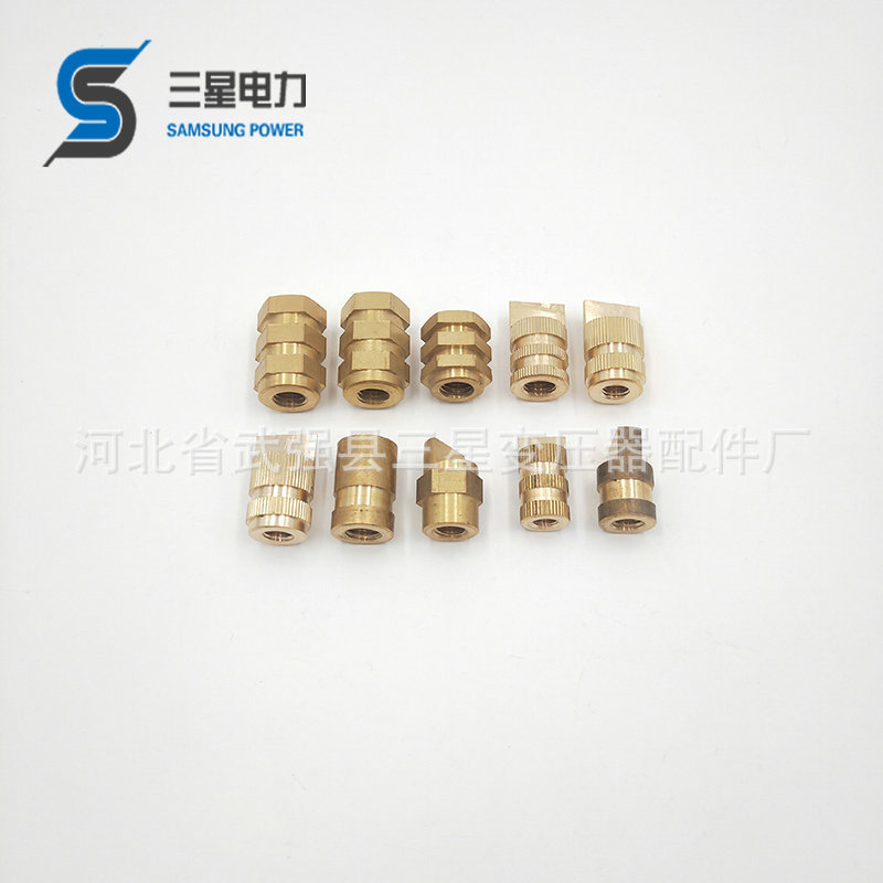 干式变压器配件铜接线端子 干变黄铜端子干变连接片铜螺栓