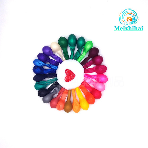 10-inch Pearlescent Balloon Wedding Room Balloon Arrangement Wedding Supplies Round Latex Balloon Customized Set Printed Logo