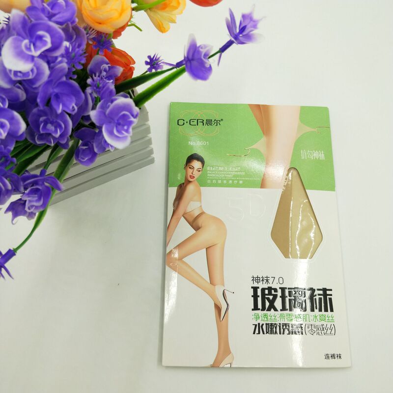 Chener 8601 Summer T-crotch Ultra-thin Glass Silk Stockings Women's Transparent Light Leg Pantings Foot Socks