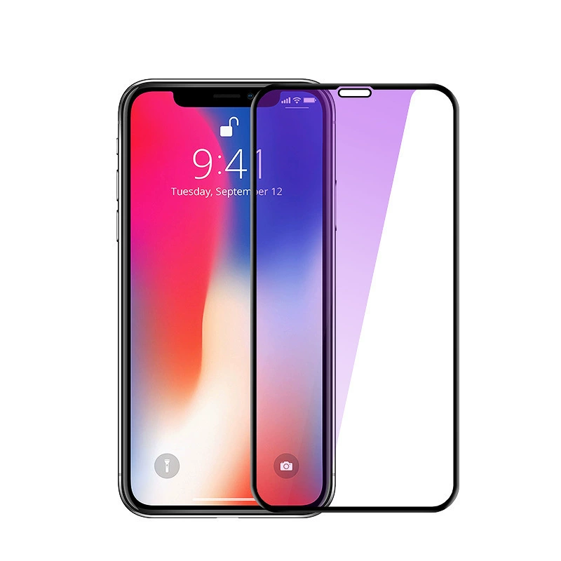 Подходит для VIVO X23, фиолетовая светящаяся закалённая плёнка, iQOO Pro Y100 S9E полноэкранная анти‑синяя закалённая плёнка