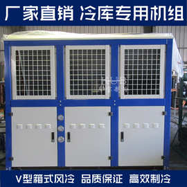 厂家直销沈阳谷轮冷冻机组 20hp 25hp 30hp 40p 风冷箱式冷库机组