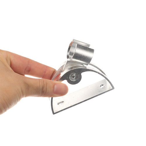 Space aluminum thickened perforated shower base hook adjustable bathroom fixed seat shower shower accessories wall seat