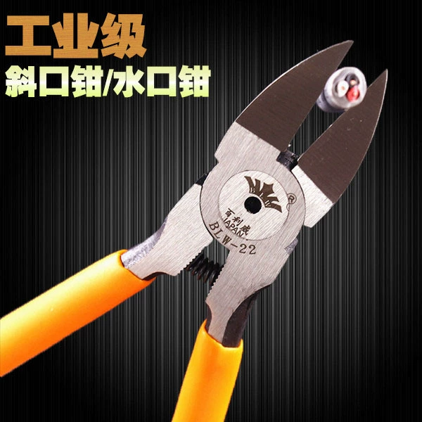 Модель электронные диагональные плоскогубцы для насадок пластиковые электронные кусачки 6-дюймовые мини-плоскогубцы ручные маленькие плоскогубцы