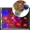 6.5CM roped crystal ball (gold wire)