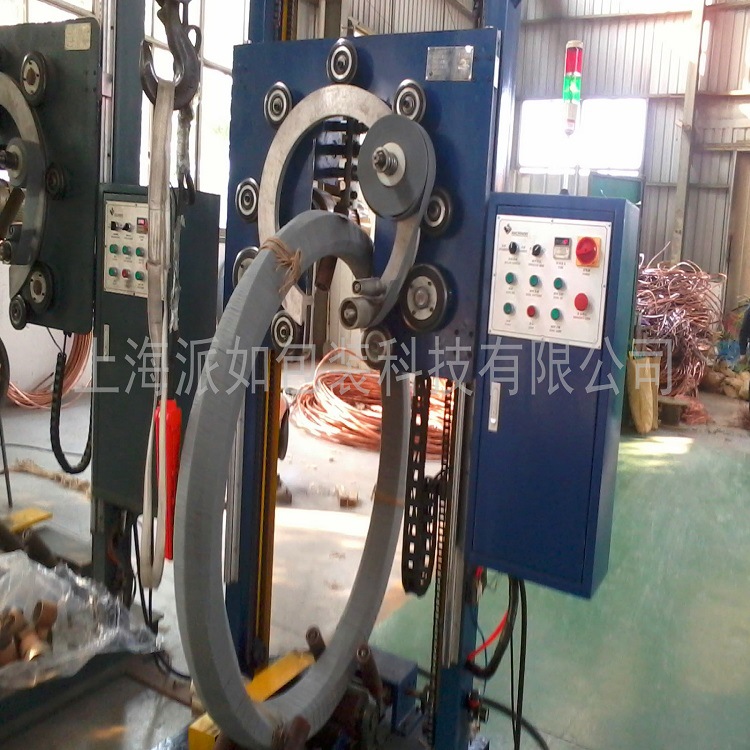 全自动卷材缠绕包装机绕包机铝卷缠绕打包轮胎打包轴承缠绕包装机