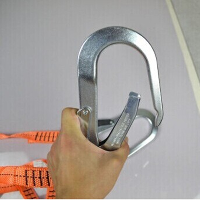 Delta Tower 504210 cuerda de amortiguación tipo Y doble gancho con bolsa de amortiguación cinturón de seguridad construcción a gran altura contra caídas C