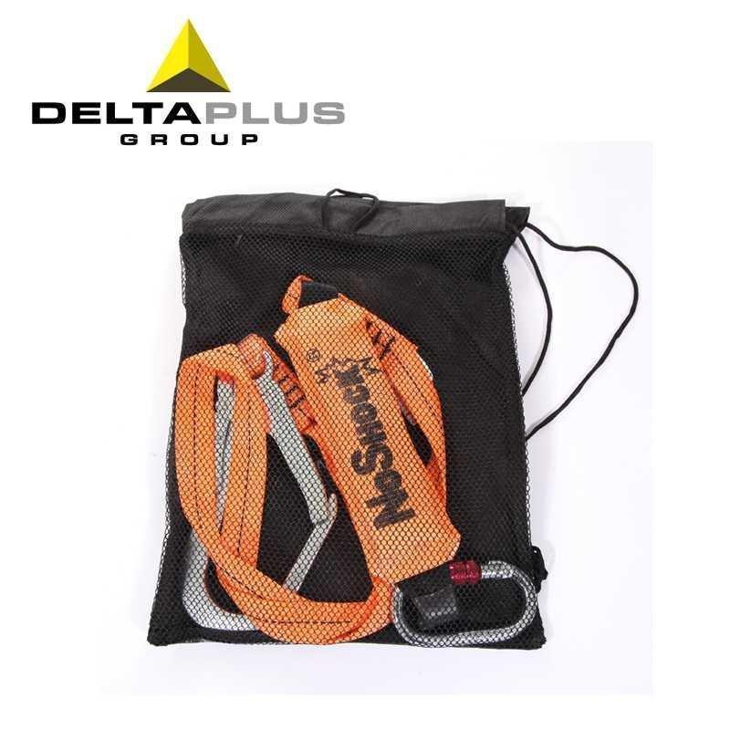Delta 504209 al aire libre trabajo aéreo cinturón de seguridad cuerda de amortiguación de amortiguación de un solo gancho