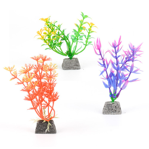 Fish tank landscaping simulation aquatic plants aquarium decoration plastic plants aquatic plants scenery ornaments fake aquatic plants fish tank decoration