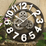 (Трансграничная торговля), ретро часы на стену с шестернями, Amazon