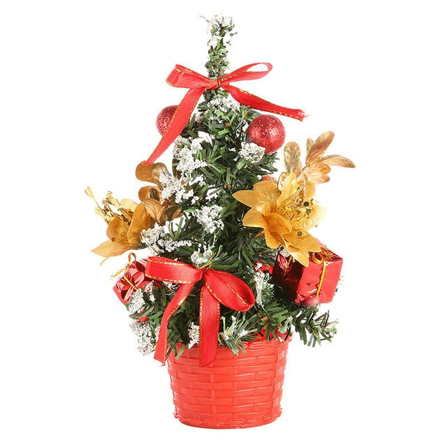 Mini Christmas tree tabletop decoration, artificial, 20/30/40 cm, pre‑decorated