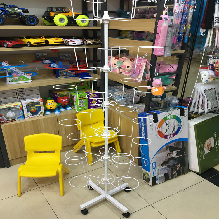 帽架 展示架圆形衣帽架 七层帽架 帽托落地帽子 饰品展架