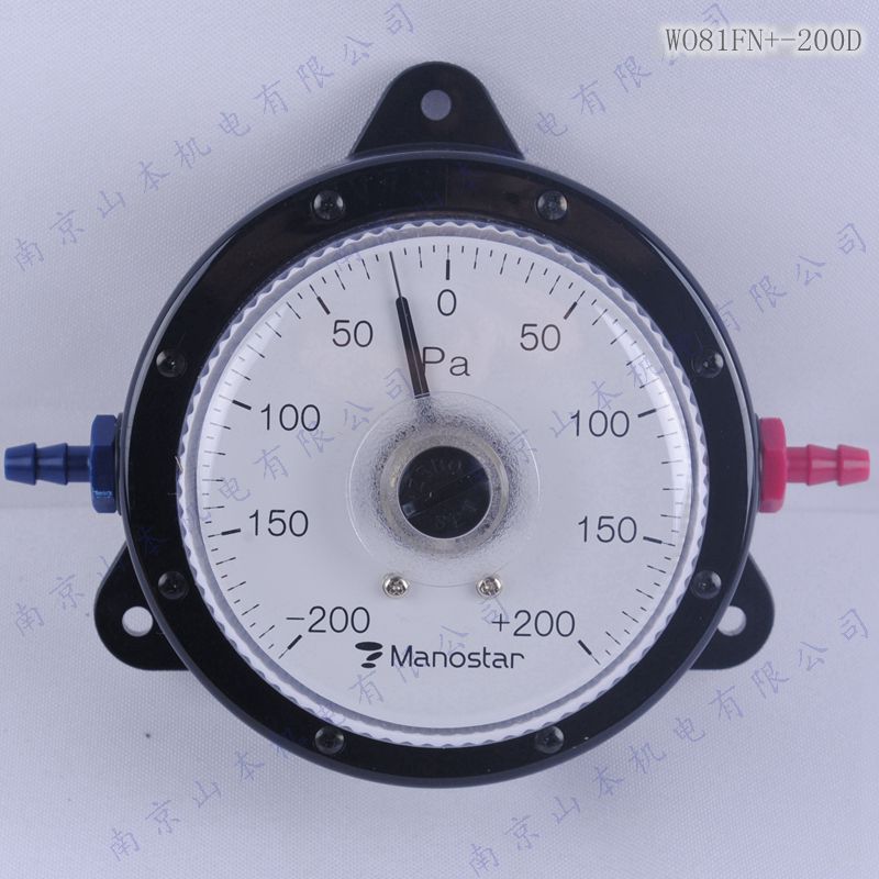 山本电机制作所MANOSTAR压力表WO81FN+-200D微差压计