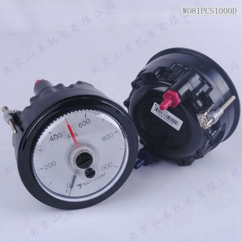 日本山本电机WO81PCS1000D微差压计，山本电机压力表