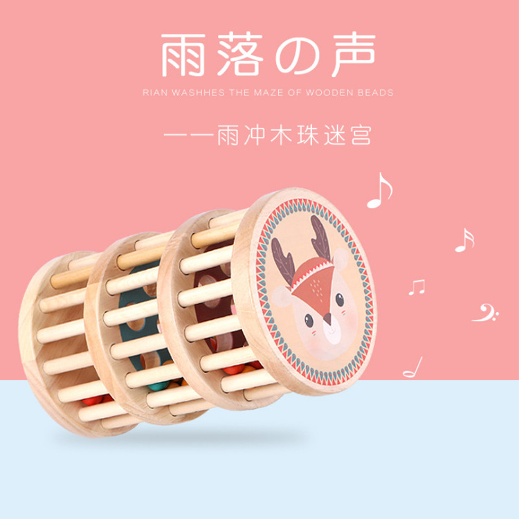 Seguimiento de la Visión Entrenamiento sonajero educación temprana niños educativos bebé práctica dedo poder bebé ejercicio agarre juguete verano invitado campana