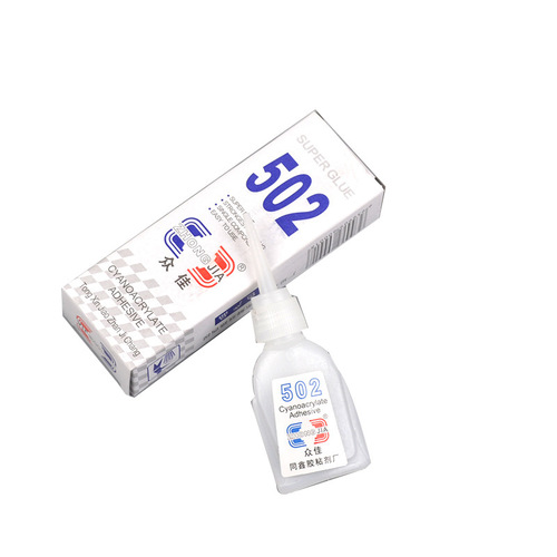 Taobao supply strong 502 glue instant strong glue office 8 grams street stall shoe repair glue king