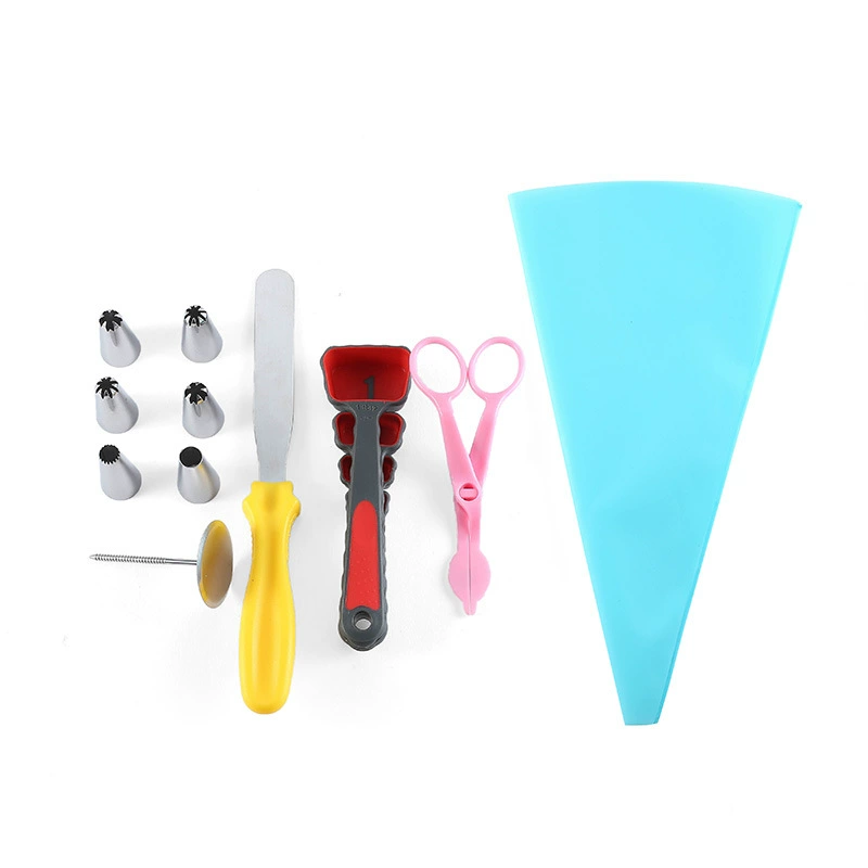 Decorating cake baking set set, decorating tool, cutting flower cutting knife, tablet, decorative mouth baking tool