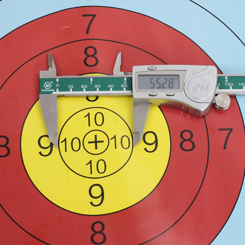Directly supplied from the manufacturer, archery target paper 60X60cm shooting training bow and arrow target paper scenic dart target paper target stand target picture