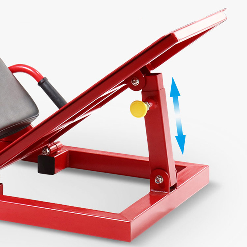 Yulong de doble uso comercial máquina de pedal inverso entrenador pedal de marcha atrás 45 grados oblicua máquina de sentadilla equipo de fitness merluza en cuclillas máquina