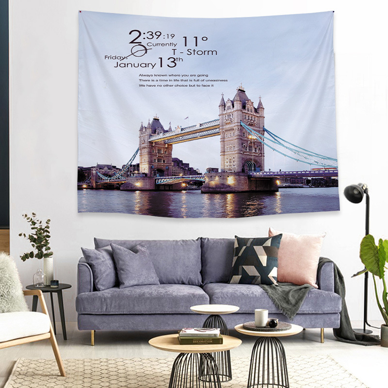 Shengchun tapiz al por mayor corredor dormitorio Fondo tela decorativa tapiz nórdico tapiz Fondo tela ventas directas de la fábrica