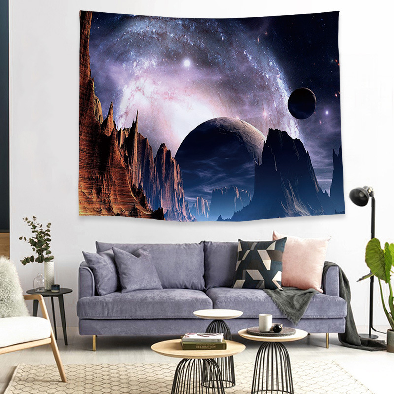 Shengchun tapiz al por mayor corredor dormitorio Fondo tela decorativa tapiz nórdico tapiz Fondo tela ventas directas de la fábrica