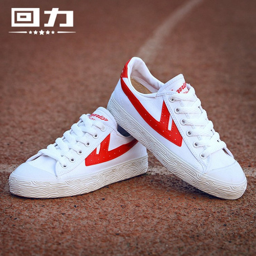 Pull back A328X lace-up canvas shoes, sneakers, sports and leisure student shoes, men and women, couple white shoes, low-top Korean version