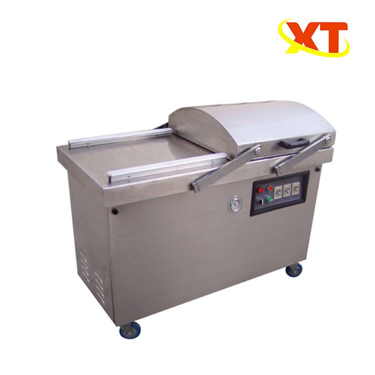 深圳旭田双室真空包装机 食品双室抽真空包装机 电子IC真空包装机