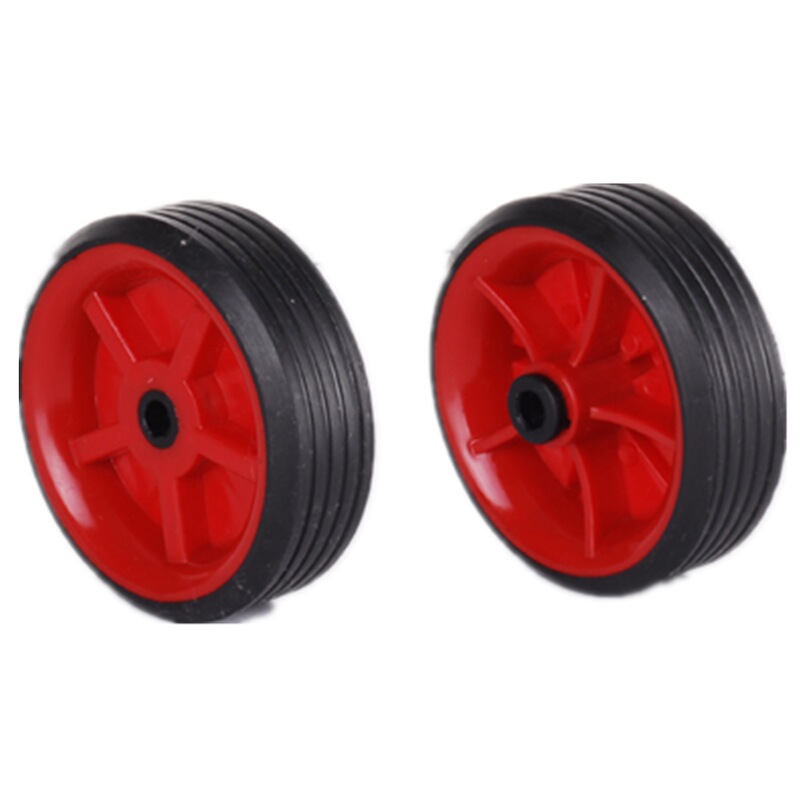 3.5inch Solid Rubber Small Roller Wheels for Luggage Car, Small Air Compressor Casters 3.5inch Solid Rubber Small Roller Wheels for Luggage Car, Small Air Compressor Casters