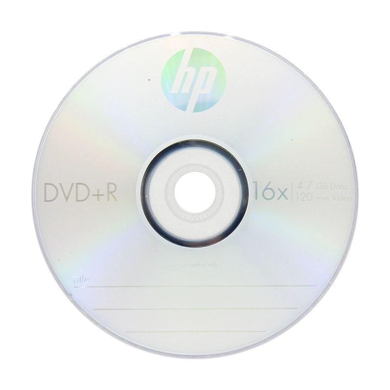 HP DVD-R пустая пластина красно-фиолетовая бизнес CD пустая пластина 4,7 ГБ 16X50 штук барабан данных диск