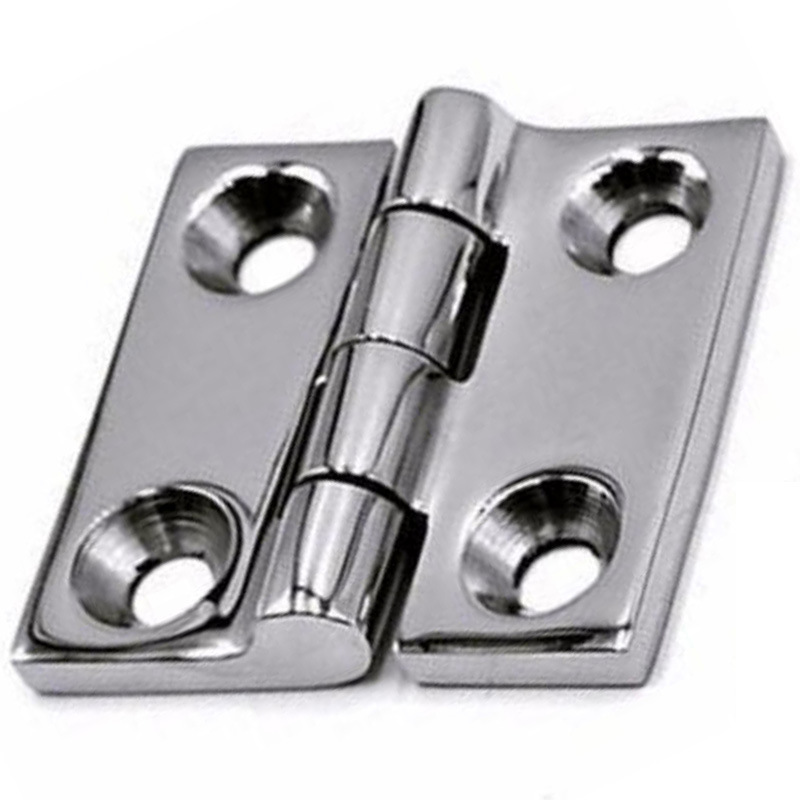 船用五金铰链合页不锈钢 对称合页长方形4孔 40X40MM
