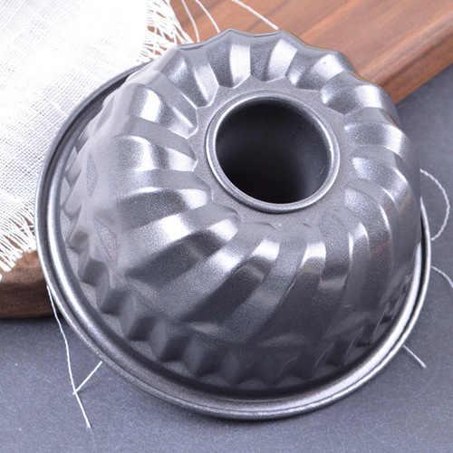 4-inch mini hollow cake mold, flower mold shaped cake baking pan, household baking utensils, chimney mold