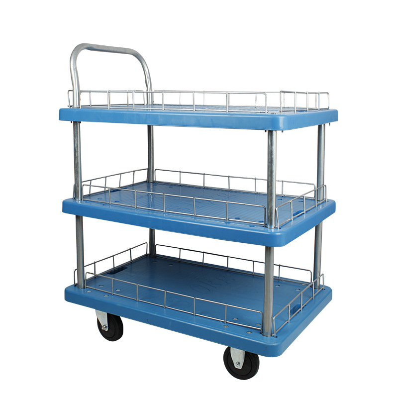 メーカー直販二重移動工具車多機能修理手押し車静音手押し車補助工具トラック