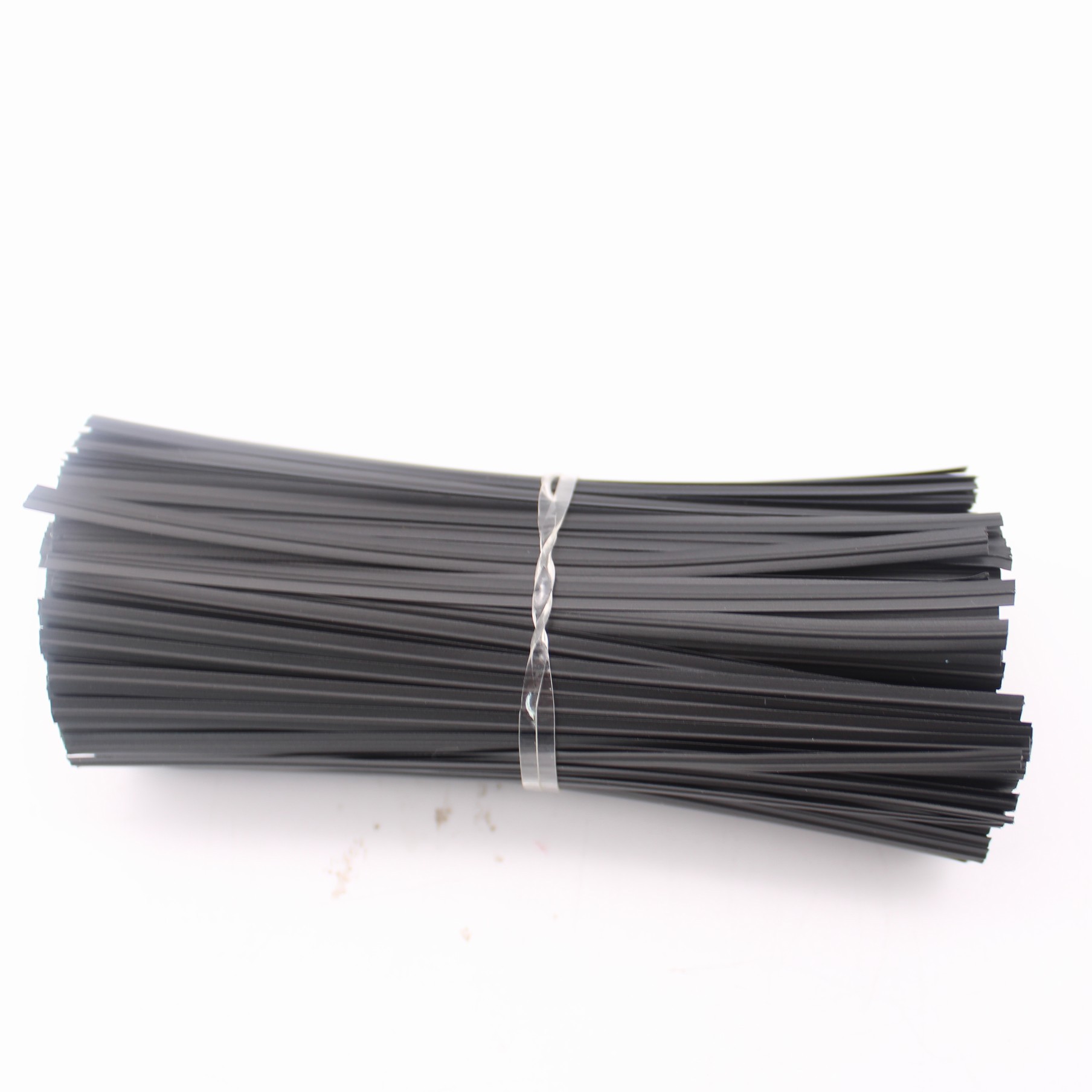 环保黑色PE包胶铁线2.0*0.45MM