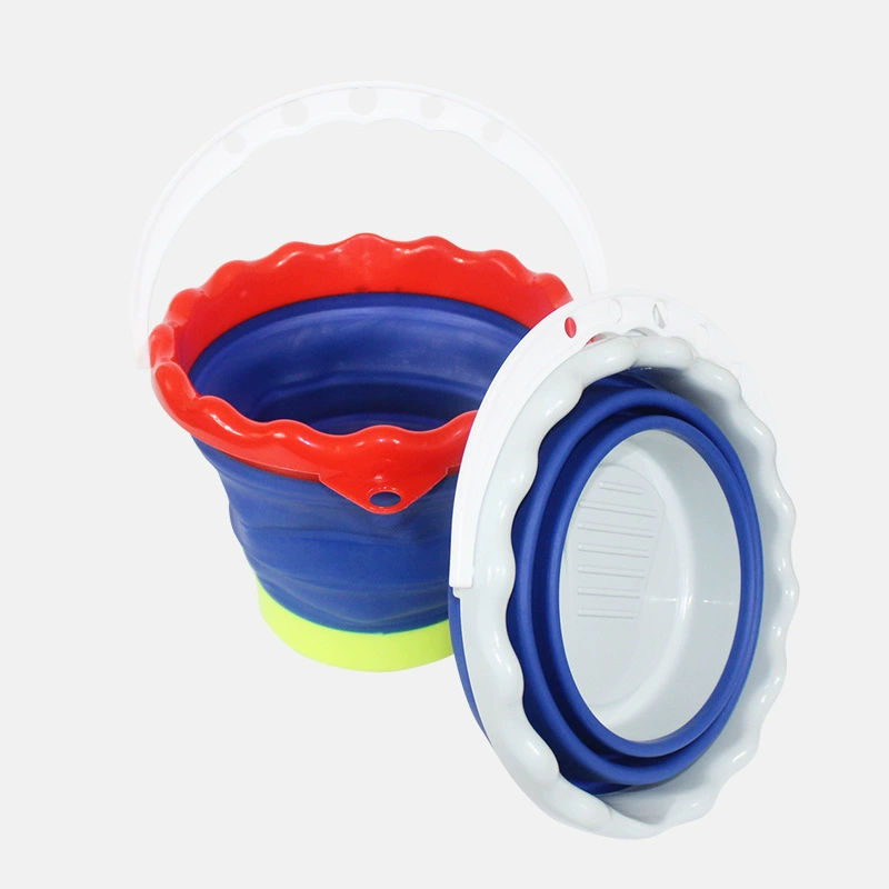 Round silicone folding universal pens holder, brush washing cup, (Cross-border trading), increased thickness