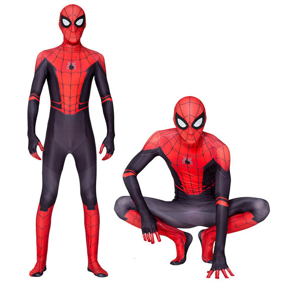Mantianhong Miles Spider-Man Hero Expeditionary Little Black Beads cosplay Adult Tight Play Halloween