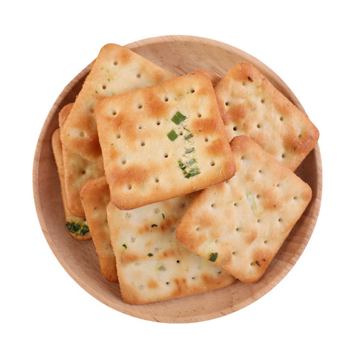 Taiwan imported Zhongxiang Vegetable Biscuits 160g Onion Soda Crackers for Making Roulade Ingredients