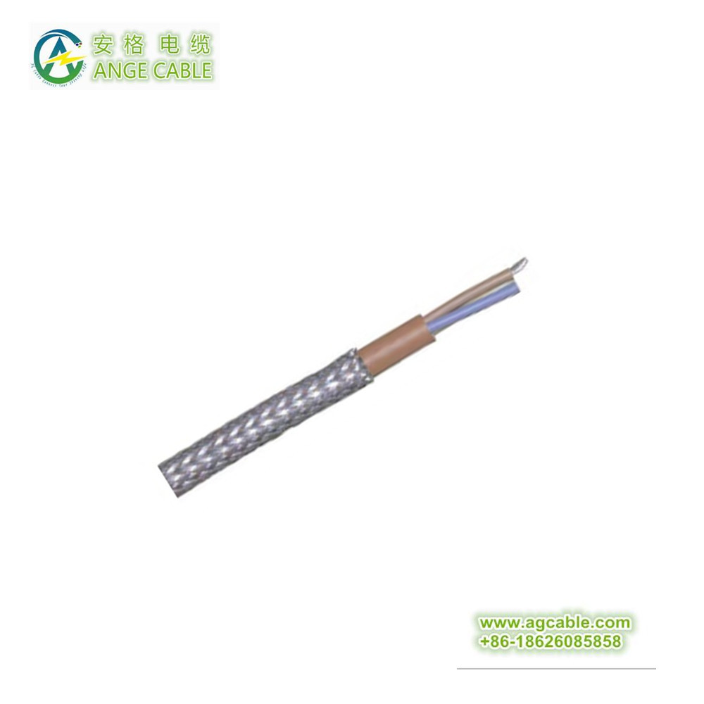 Heat-resistant cables SiHF-P steel wire braid silicone multi